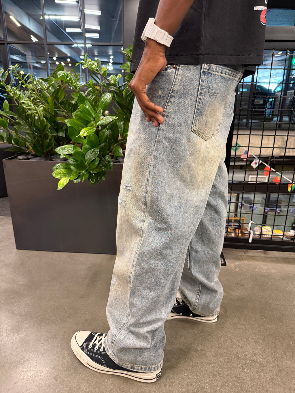 Vintage Mud Wash Denim