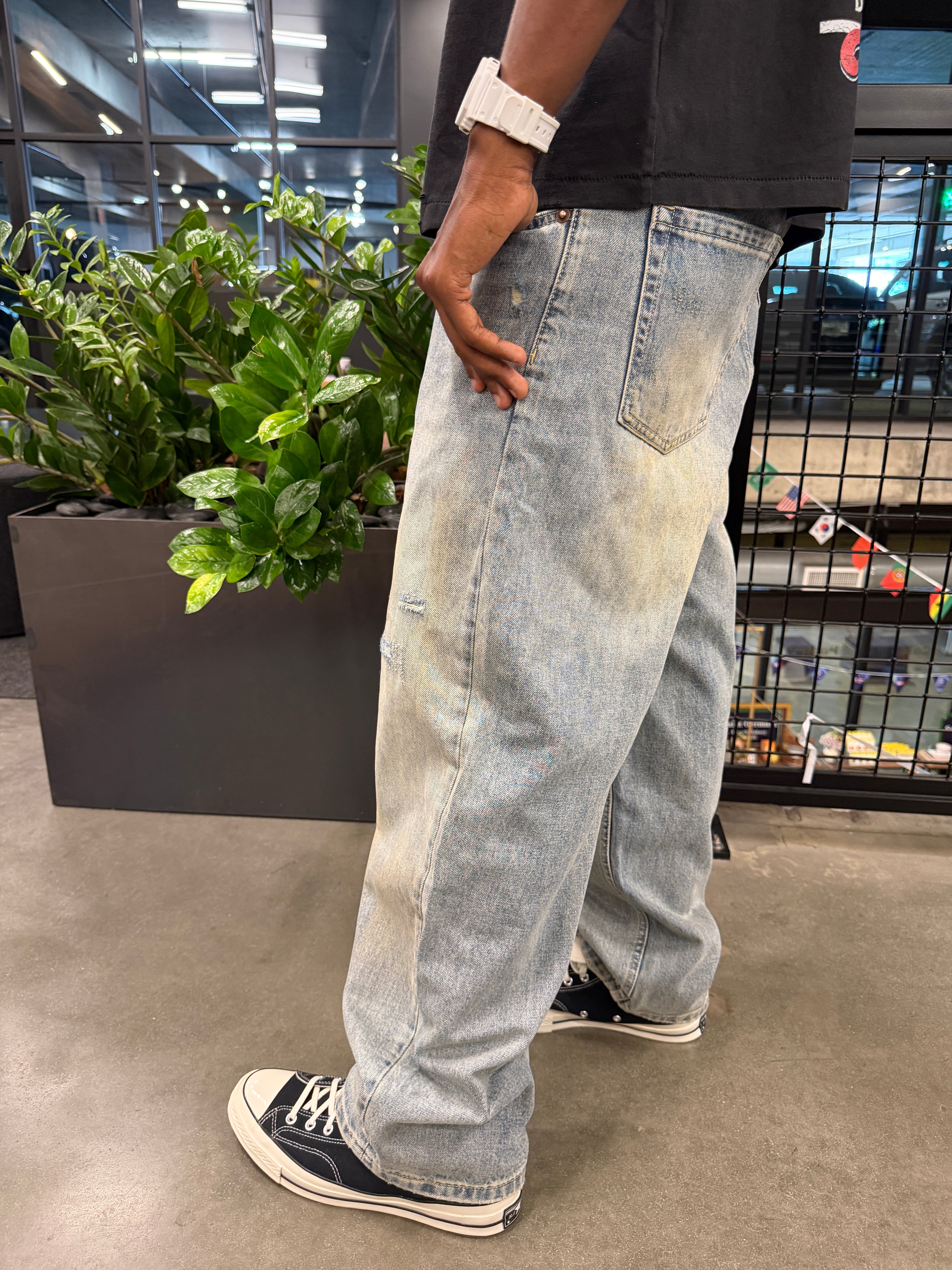Vintage Mud Wash Denim