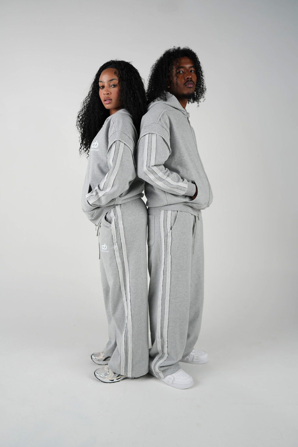 Double Edge Zip Up