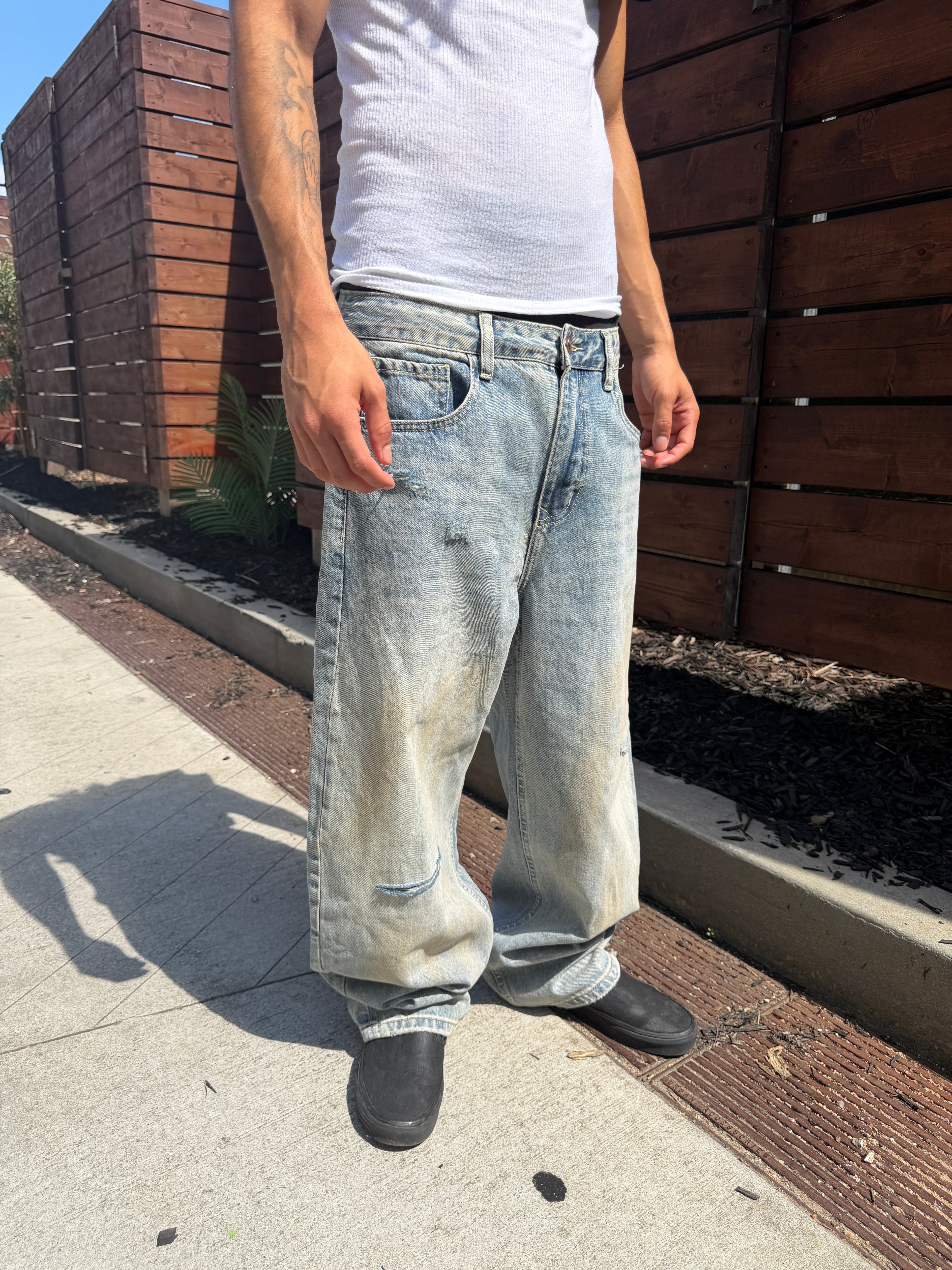 Vintage Mud Wash Denim